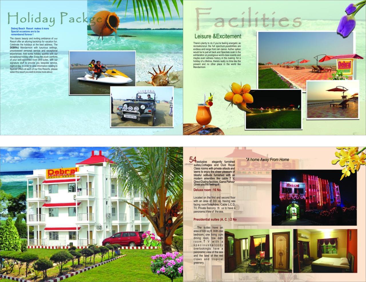 Debraj Beach Resort Mandarmani Kültér fotó